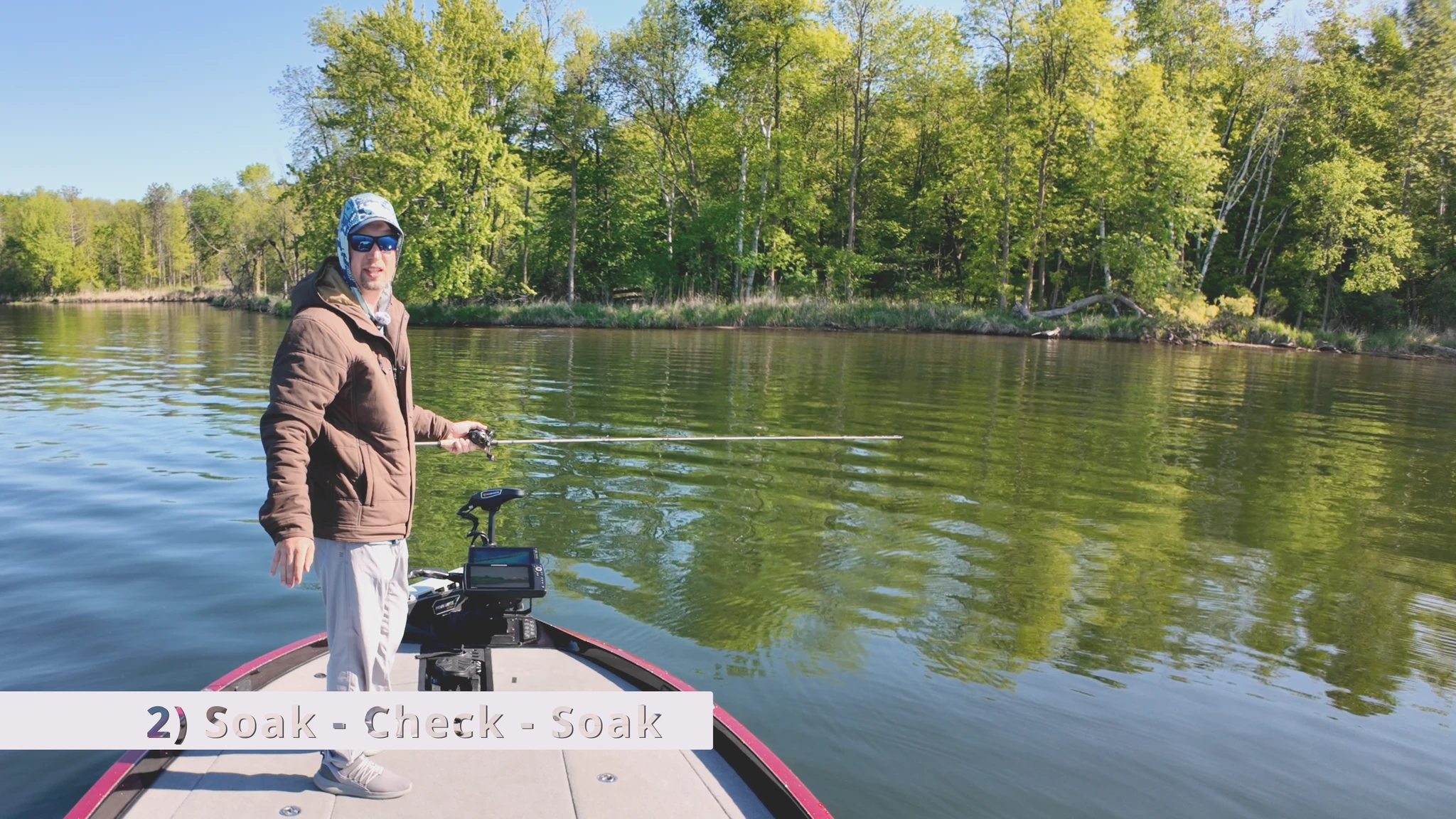 soak check soak wacky worm technique